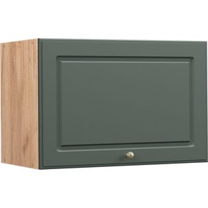 Vicco Hangkast Fame-Line, Groen-Goud Landhuis/Bruin, 60 cm Plat