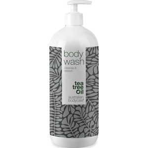 Australian Bodycare Body Wash 1000 ml - Anti-Puistjes Douchegel met 100% natuurlijke Tea Tree Olie - Vermindert rode vlekjes, puistjes, jeuk, jeugdpuistjes, lichaamsgeur & zweetvoeten