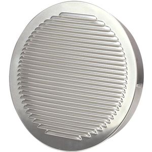 Ventilatierooster rond 125mm aluminium - EL-A-R125 ALU