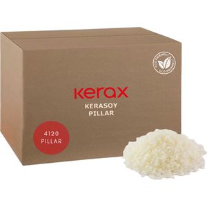 KeraSoy Pillar Wax 4120 | Sojawas Pillar | 5 KG | Sojawas 100% Ecologisch | Soyawas | Wax melts | Soy wax | Natuurlijke soja was | Zelf kaarsen maken | Kaarsenwas