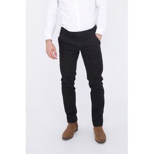 Classy/geklede broek voor heren - zwart - maat 36