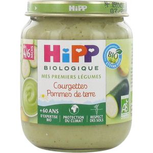 HiPP Mes Premiers Légumes Courgettes Pommes de Terre van 4/6 Maanden Bio 125 g