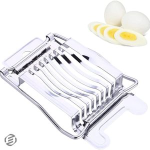 Equivera Eiersnijder - Eiersnijer - Eier Snijder - Eiersnijders - Champignonsnijder - Keukenbenodigdheden - Keuken Accessoires - Eiergereedschap - Egg Slicer