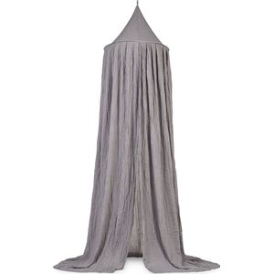 Jollein - Baby Klamboe Vintage (Storm Grey) - Katoen - Polyester - Baby Sluier, Bed Hemeltje - 245cm