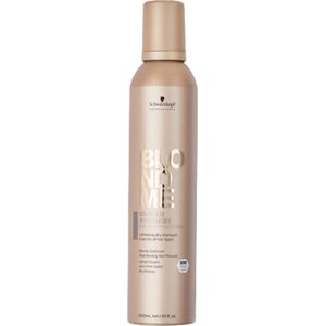 Schwarzkopf BlondMe Blonde Wonders Dry Shampoo Foam - 300 ml- Normale shampoo - Voor Alle haartypes -
