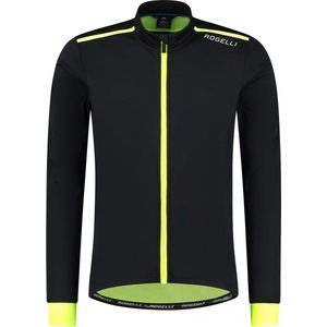 Rogelli Core Fietsjack Winter - Heren - Zwart, Fluor - Maat S