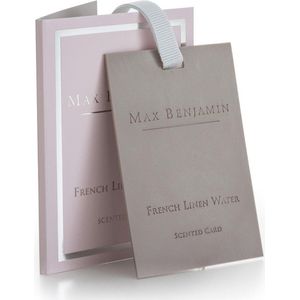Max Benjamin Geurkaart - French Linen Water