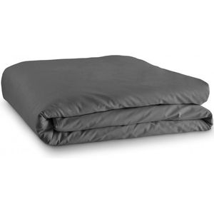 Univers Décor - Dekbedovertrek 240 x 220 Effen Lichtgrijs - 100% Katoen / 57 thread count