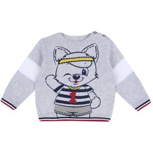 Babykleding Chicco Jongens/baby Trui met lange mouwen Met Knoop sluiting Maat 86