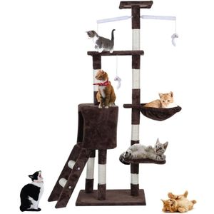 Arbre A Chat - Kattenboom - Krabpaal Voor Katten - Krabpaal Voor Grote Katten - Cat Tree