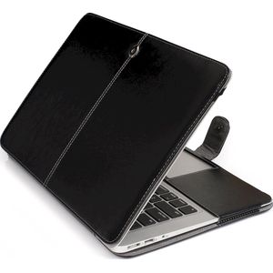 Mobigear Business Case geschikt voor Apple MacBook Air 13 inch A1932, A2179, A2337 (2018-2020) Hoes MacBook Case - Zwart