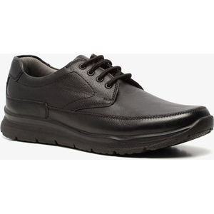 Hush Puppies leren heren veterschoenen zwart - Maat 45