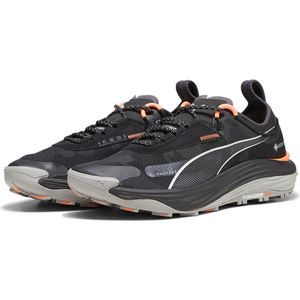 Puma Voyage Nitro 3 GTX - Trailrunningschoenen - Heren Puma Black / Neon Sun 42