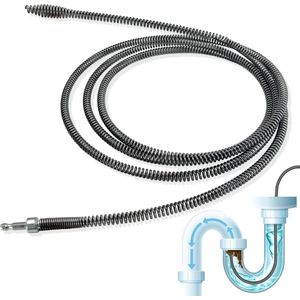 Lexium Ontstoppingsveer - Afvoer ontstopper - Gootsteenontstopper - Rioolontstopper - Toilet ontstopper - Wc ontstopper - Rioolveer
