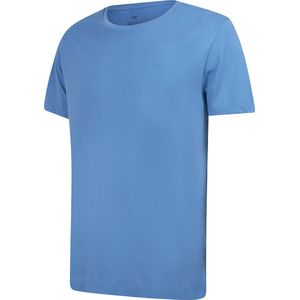 Undiemeister - T-shirt - T-shirt heren - Casual fit - Korte mouwen - Gemaakt van Mellowood - Ronde hals - Mountain Sky (blauw) - Anti-transpirant - 3XL