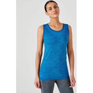 Damart - Damestanktop Dynamic Climatyl - Dames - Blauw - XS/S