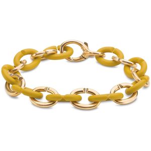 Mellow Yellow Half Bronze Bracelet