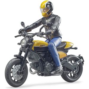 Scrambler Ducati Full Throttle met Chauffeur van Bruder