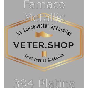Famaco Creme de Beaute schoensmeer- 50ml - metallic platine (394)