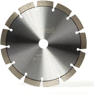 Diamantzaagblad 200 x 22,23 mm - Laser Gelast - Universeel Sleuvenzaagblad voor Beton - baksteen - steen - beton met wapening