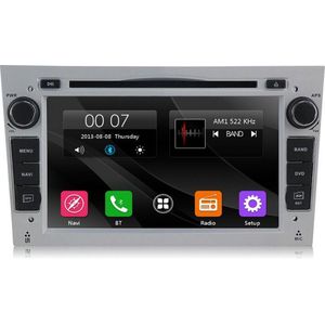 Opel Autoradio Aux | Bluetooth |USB | Zilver | EU Navigatie | Corsa/Astra/Vivaro