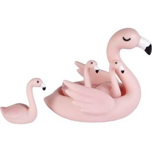 Badspeelset flamingos 4 delig - Badspeelgoed Flamingo - Speelgoed voor kinderen en baby's