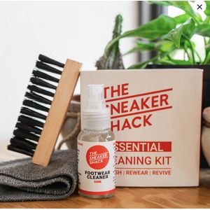 THE SNEAKER SHACK | Sneaker reiniger | Sneaker cleaner | Sneaker cleaning kit | Sneaker schoonmaak set | Schoenen cleaner | Geschikt voor alle materialen | 99% natuurlijke materialen - Volledig biologisch afbreekbaar