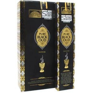 Parimal Pure Black Oudh Wierook 24 gram - 6 Pakjes per Doos