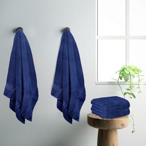 Luxe handdoekenset van katoen 4-Pack