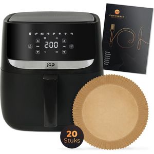 JAP Aspire - Airfryer XXL 5,7 liter - Vaatwasserbestendig - Heteluchtfriteuse XL - Frituur