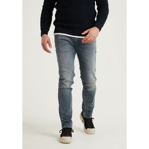 Chasin' Jeans Straight-Leg-Jeans Crown Madison Blauw Maat W32L32