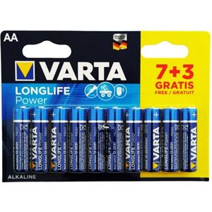 VARTA | Varta Longlife Power Alkaline Battery Aa Lr6 10 Unit