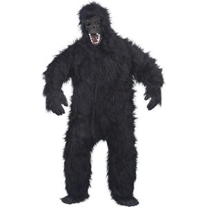 Gorilla apen verkleed kostuum/ dierenpak - zwart - voor volwassenen