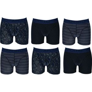 Apollo Katoenen Heren Boxers - 6 pack - maat XXL