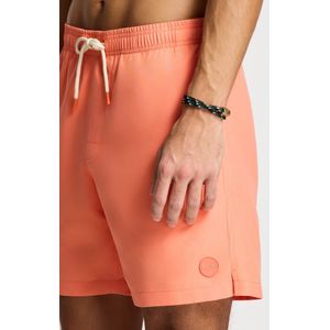 Shiwi Men Mike Swim Shorts 7 Inch Solid Zwembroeken Heren - Oranje - Maat S