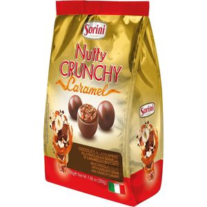 Sorini Chocolade Nutty Crunch Caramel 200 Gram