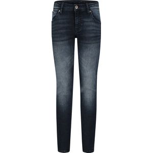 Ballin Amsterdam - Jongens Slim fit Denim Jeans - Denim Dark Blue - Maat 14