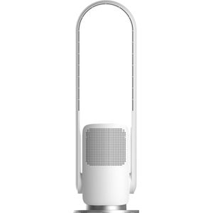 Karl Hagemann™ CleanCool Luxe Ventilator staand - Wit - Zonder bladen - 2 in 1 bladeless ventilator toren luchtkoeler met luchtreiniger