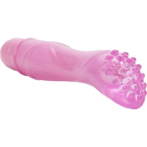Calexotics Softee Teaser Easy to use - First time vibrator - Pink / Roze - 12 cm
