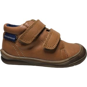 Naturino Teke - mt 22 - velcro bumper effen hoge schoenen- cognac