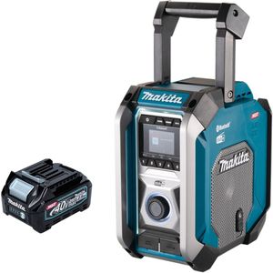 Makita MR 007 GD1 Oplaadbare bouwplaatsradio 12 - 40 V max. Bluetooth DAB+ USB + 1x oplaadbare accu 2,5 Ah - zonder oplader