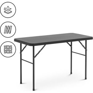 Uniprodo - Opvouwbare tafel - 0 x 0 x 0 cm - binnen/buiten - zwart
