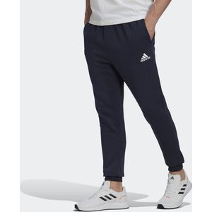 adidas Sportswear Essentials Fleece Regular Tapered Broek - Heren - Blauw- XL