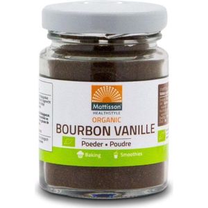 Mattisson - Biologische Bourbon Vanille poeder - 30 g