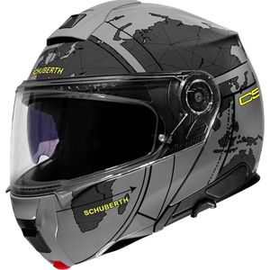 Schuberth C5 Globe Grey Black 3XL - Maat 3XL - Helm
