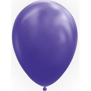 10 Ballonnen 12"" Paars - Versiering Feestdecoratie Decoratie Verjaardag Jubileum Thema Feest Ballon