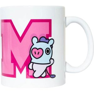 Grupo Erik Mok Bt21 Mang Junior 300 Ml Keramiek Wit/roze