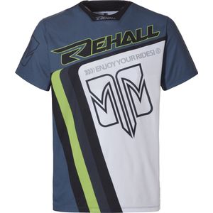 Rehall HAZE-R Heren Fietsshirt Korte Mouw Groen XXL - Mountainbike Shirt - Sportshirt