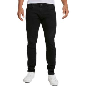 Tom Tailor Heren Jeans Broeken Troy slim Fit Zwart 31W / 30L Volwassenen