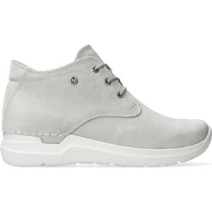 Wolky Hoge veterschoenen Truth HV lichtgrijs nubuck